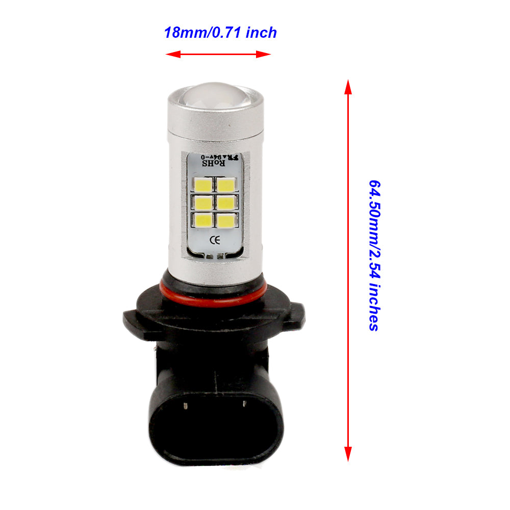 9006 LED Mistlampen 55W, OUSHI HB4 H10 9140 LED Auto Mistlamp Conversie 9006 LED Mistlampen 55W, OUSHI HB4 H10 9140 LED Auto Mistlamp Conversie