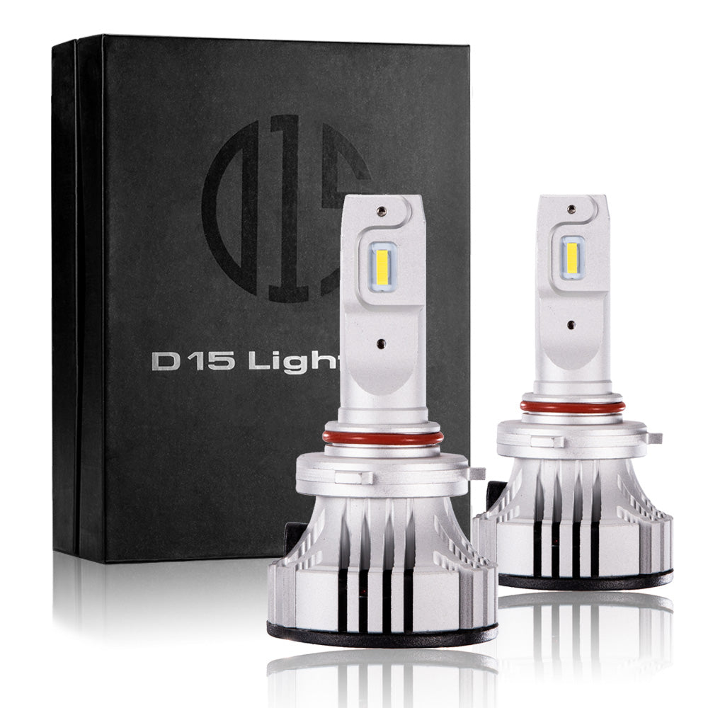 9005 BH3 LED Headlight H10 9140 9145 Fog Light Bulbs 6000K 9600LM R2 Series Super Bright White CSP Conversion Kit (Set of 2)